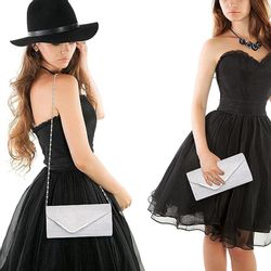 Coonoor Abendtasche Damen Glitzer Abendtasche Umschlag günstig online kaufen