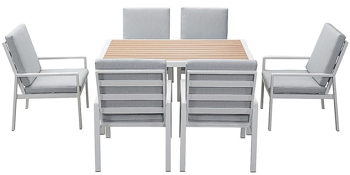 MeXo Gartenlounge-Set Gartenmöbel Set Aluminium, (Garten günstig online kaufen