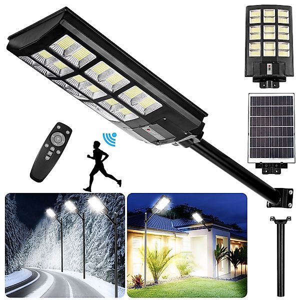 Rosnek LED Außen-Wandleuchte Solar, Bewegungsmelder, Wasserdicht, günstig online kaufen