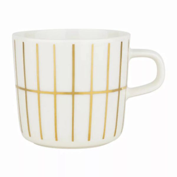 Kaffeetasse Tiiliskivi keramik gold / 20 cl - Marimekko - Gold günstig online kaufen
