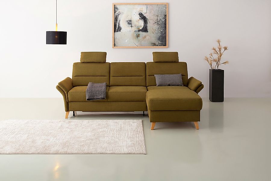 Home affaire Ecksofa Westerland L-Form, Federkern-Polsterung, günstig online kaufen