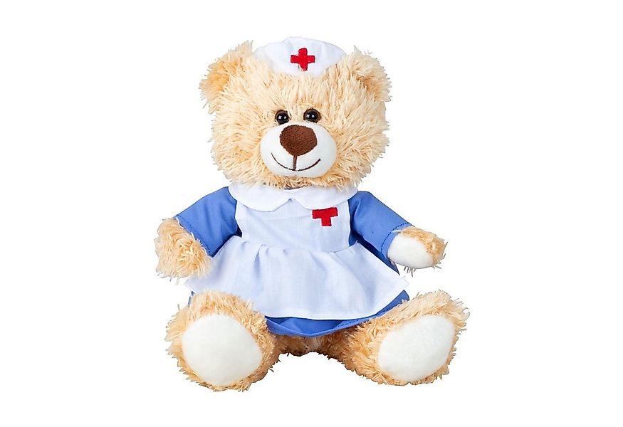 Geschenkestadl Plüschfigur Teddybär Kuscheltier Krankenschwester Motiv –in günstig online kaufen