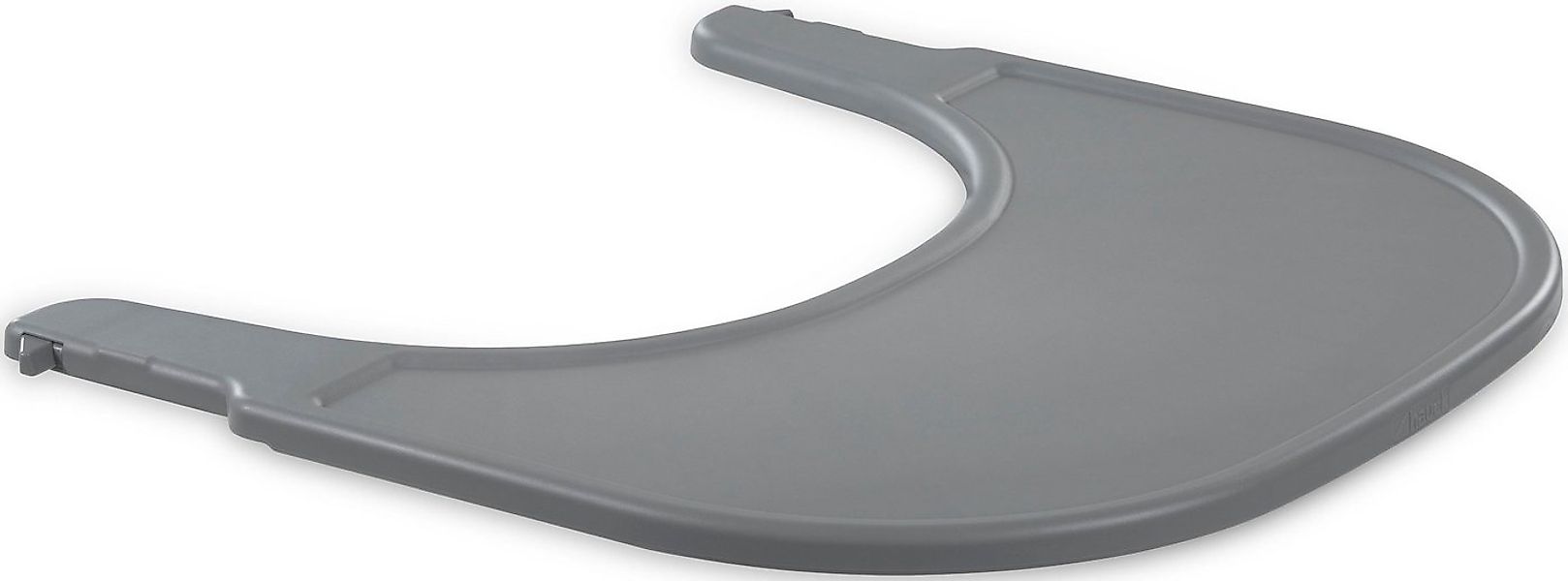 Hauck Hochstuhltablett Alpha Click Tray, grau, Kunststoff, Hauck Hochstuhl günstig online kaufen