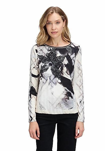 Betty Barclay Kurzarmshirt "Betty Barclay Damen Printshirt mit Gummizug", ( günstig online kaufen