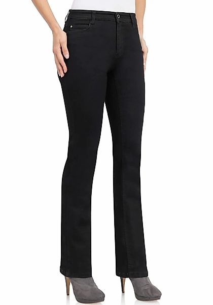 wonderjeans Bootcut-Jeans Figurbetonte Form mit leicht ausgestelltem Bein günstig online kaufen