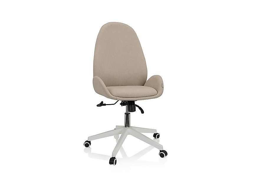 hjh OFFICE Drehstuhl Home Office Bürostuhl AVEA I Stoff mit Armlehnen (1 St günstig online kaufen