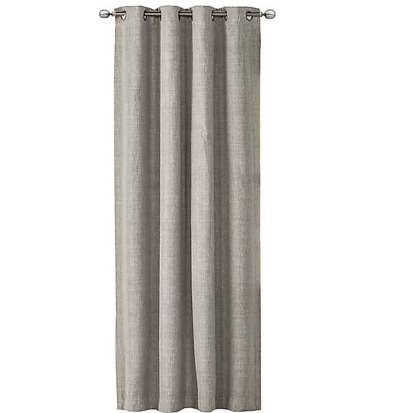 JEMIDI Gardine Vorhang blickdicht, 140x245cm, Ösen, günstig online kaufen