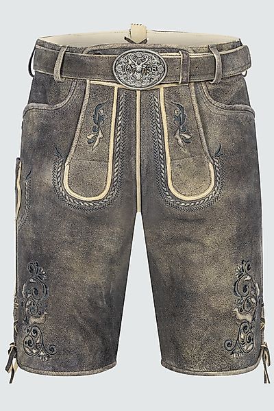 Lederhose Gideon mit Gürtel günstig online kaufen