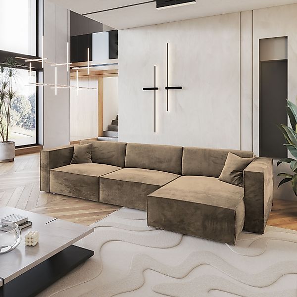 Masseno Ecksofa TOLMO mit Schlaffunktion L-Form, günstig online kaufen