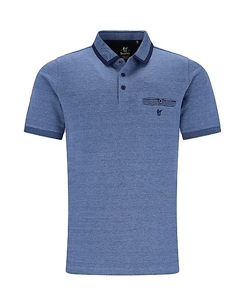Hajo Poloshirt Strukturiertes Poloshirt in stay günstig online kaufen