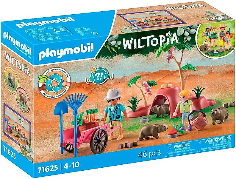 Playmobil® Wombat Unterschlupf (71625), Wiltopia Konstruktions-Spielset, (4 günstig online kaufen