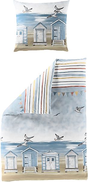 BIERBAUM Bettwäsche 4083, Seersucker, 2 teilig, günstig online kaufen