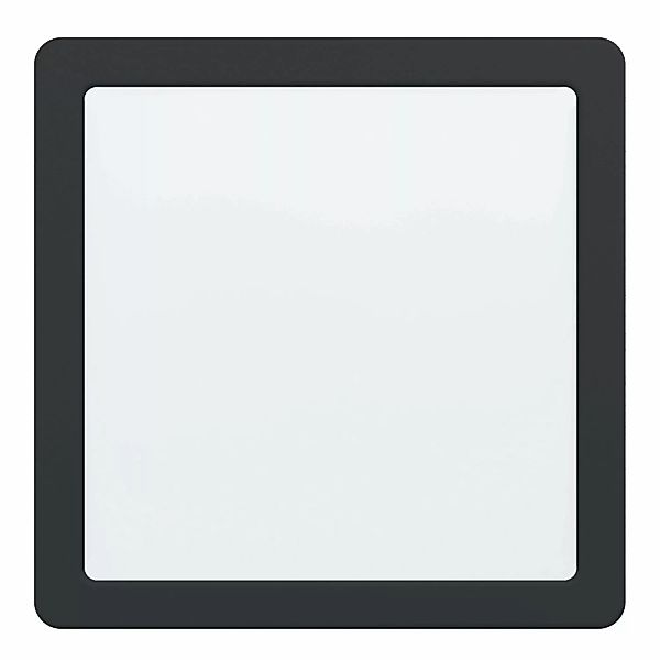 Eglo LED-Einbauspot Fueva 5 Schwarz 4.000K 21,6 cm x 21,6 cm günstig online kaufen