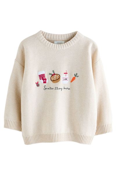 Next Weihnachtspullover Weihnachtlicher Strickpullover (1-tlg) günstig online kaufen