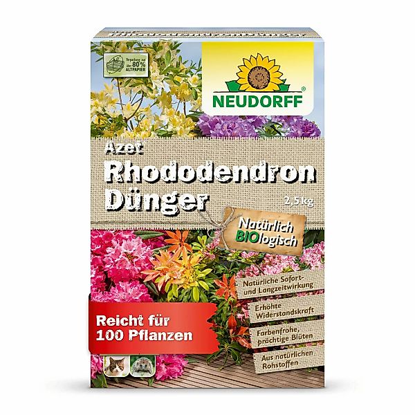 Neudorff Azet Rhododendron-Dünger 2,5 kg günstig online kaufen