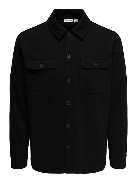 ONLY & SONS Langarmhemd ONSNEWKOBE OVERSHIRT SWEAT OTL günstig online kaufen