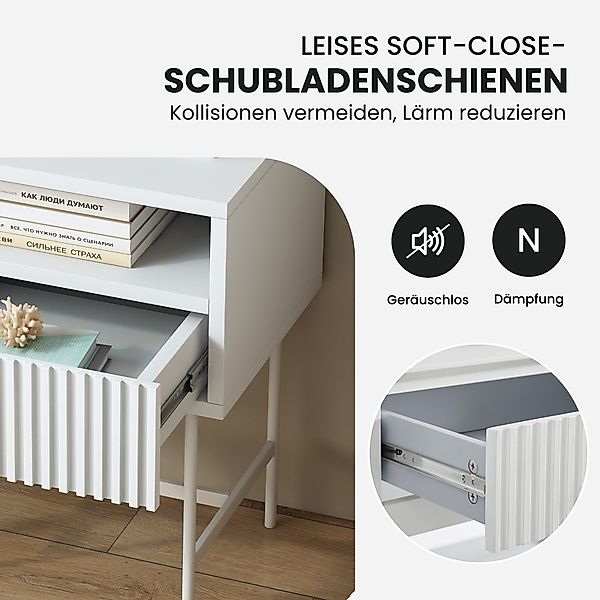 SeedWave Nachttisch Beistelltisch mit Schubladen, 2er/1er günstig online kaufen
