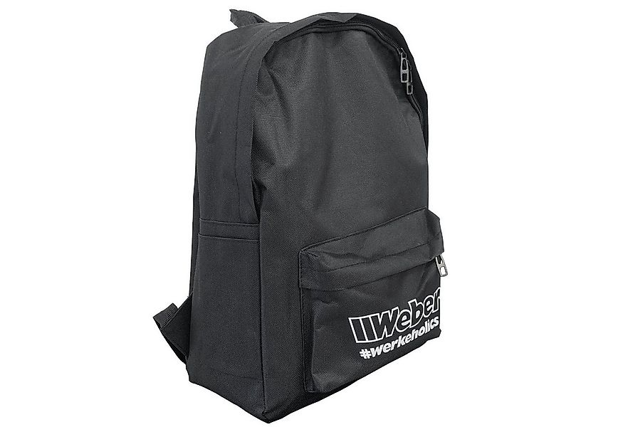 Weber GmbH Rucksack #Werkeholics schwarz 18 L, großzügiger Stauraum, zwei S günstig online kaufen