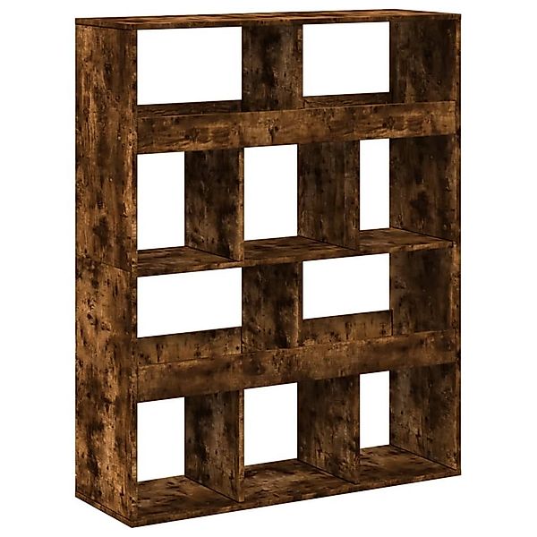 vidaXL Bücherregal Bücherregal Räuchereiche 100x33x125,5 cm günstig online kaufen