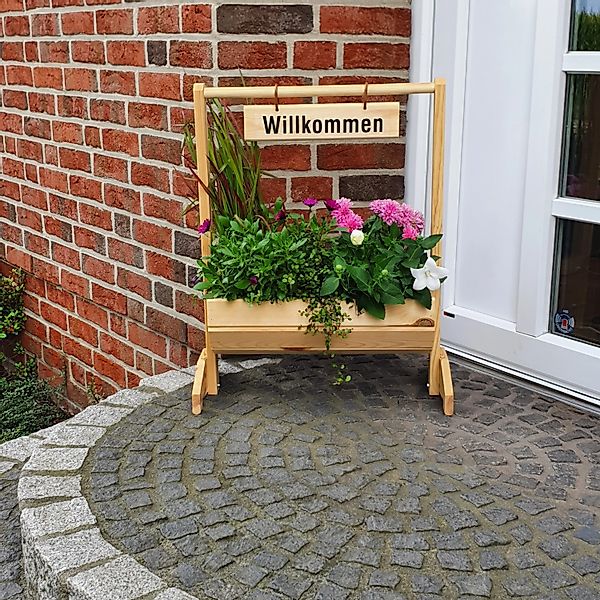 Blumenkasten Willkommen klein günstig online kaufen