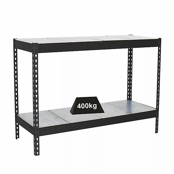 PROREGAL Schwerlastregal Mini Metal Yeti Two HxBxT 90 x 120 x 75 cm Fachlas günstig online kaufen