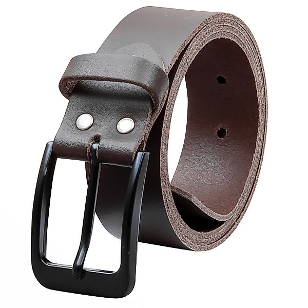 COLOGNEBELT Ledergürtel OM412-SL-Dunkelbraun MADE IN GERMANY, günstig online kaufen
