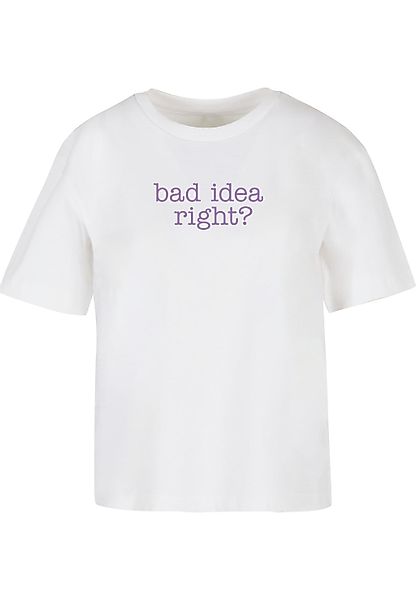 Miss Tee T-Shirt "Miss Tee Bad Idea Tee" 1 Stk. tlg. günstig online kaufen