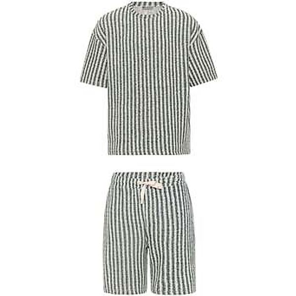 Dandalo  T-Shirts & Poloshirts Gijs Striped Elastic Waist Short T-Shirt Set günstig online kaufen