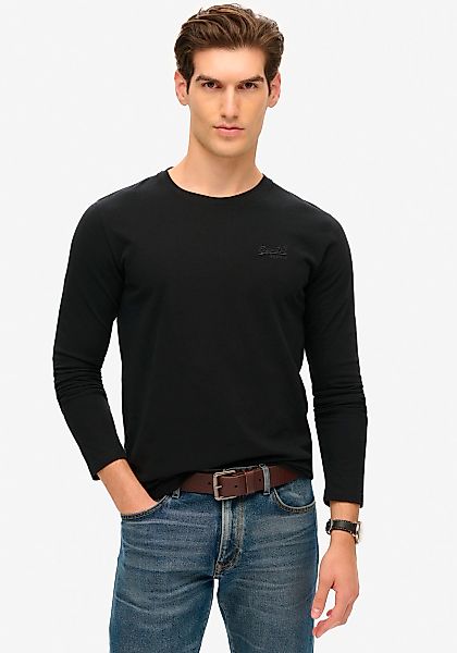 Superdry Langarmshirt ESSENTIAL LOGO LONG SLEEVE günstig online kaufen