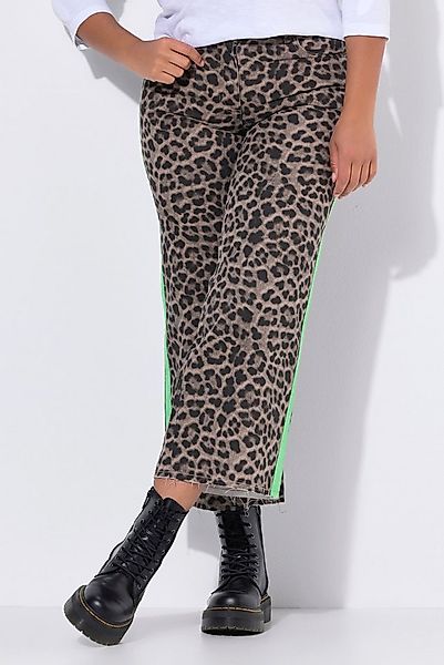 Angel of Style 5-Pocket-Jeans Twillhose Nora weites Bein Leo Seitenstreifen günstig online kaufen