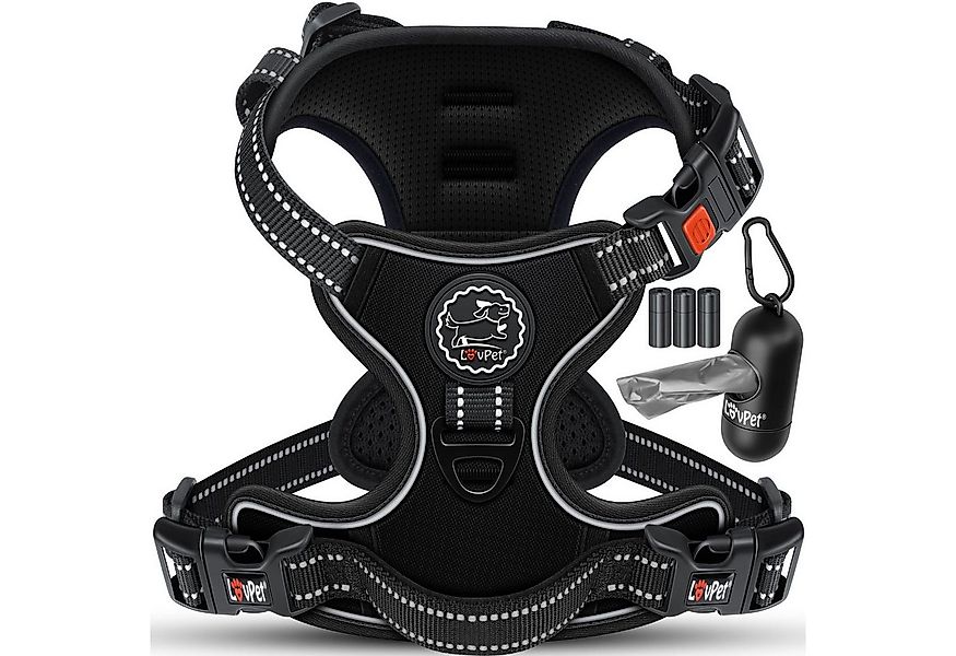 Lovpet Hunde-Geschirr, ohne Zug & würgen für Hunde & Welpen atmungsaktiv & günstig online kaufen