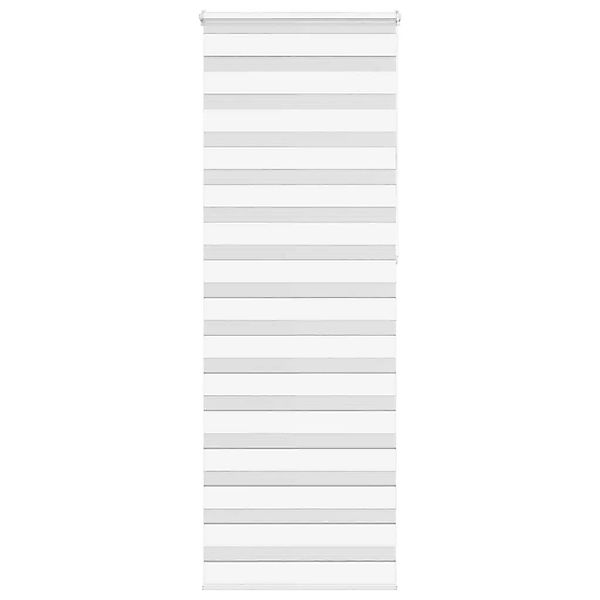 vidaXL Doppelrollo Weiß 75x230 cm Stoffbreite 70,9 cm Polyester 4014802 günstig online kaufen