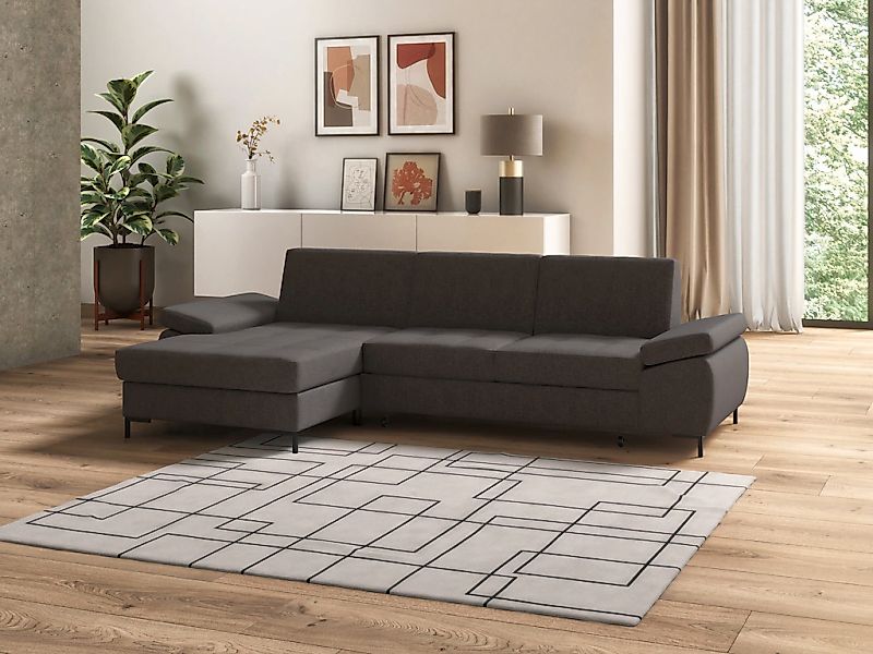 DOMO collection Ecksofa "Capelo, komfortabel, klare Linien zeichnen dieses günstig online kaufen