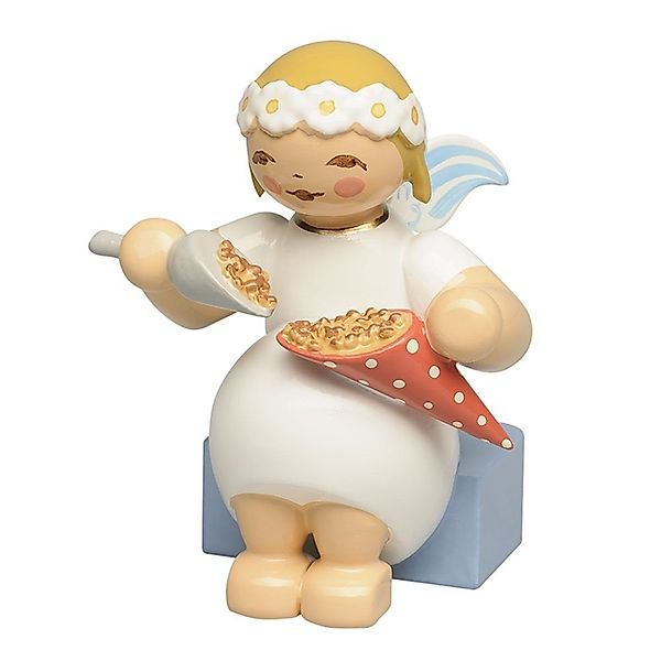 Wendt & Kühn Weihnachtsfigur Margeritenengel Sitzend günstig online kaufen