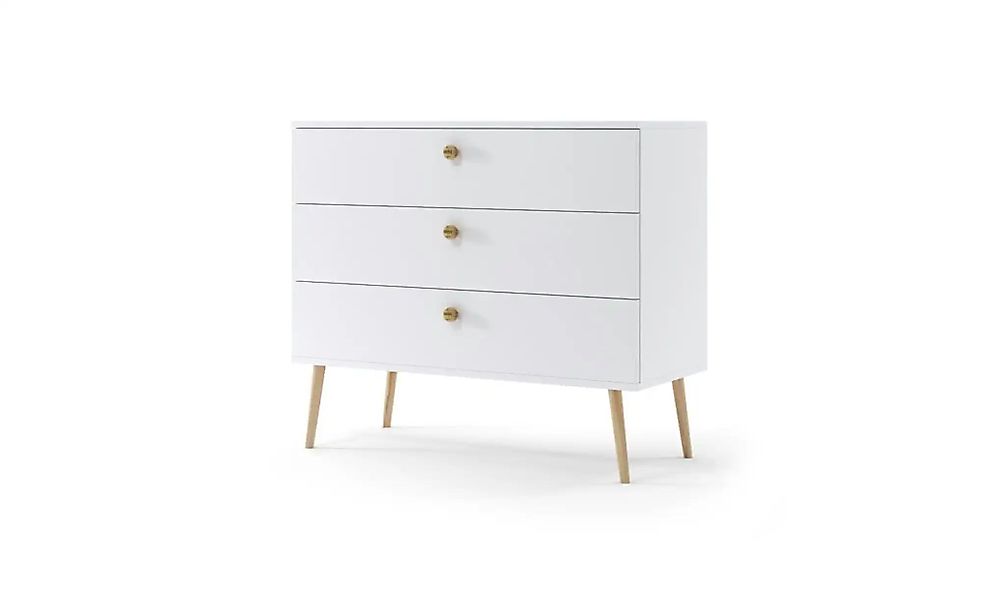 Kommode  Ikon ¦ weiß ¦ Maße (cm): B: 100 H: 85 Kommoden & Sideboards > Komm günstig online kaufen
