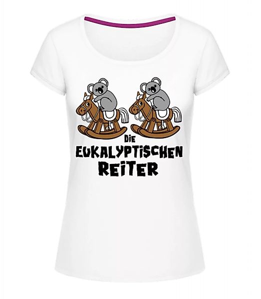 Die Eukalyptischen Reiter · Frauen T-Shirt U-Ausschnitt günstig online kaufen