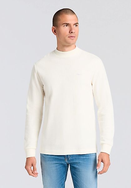 BOSS ORANGE Langarmshirt "Te explorer" Rundhalsausschnitt, Saum- und Ärmelb günstig online kaufen