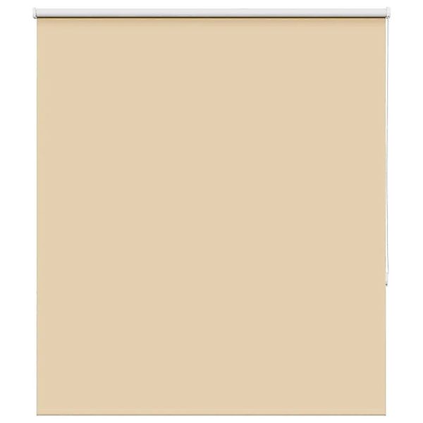 vidaXL Verdunkelungsrollo Beige 140x130 cm Stoffbreite 136,6 cm 4010720 günstig online kaufen