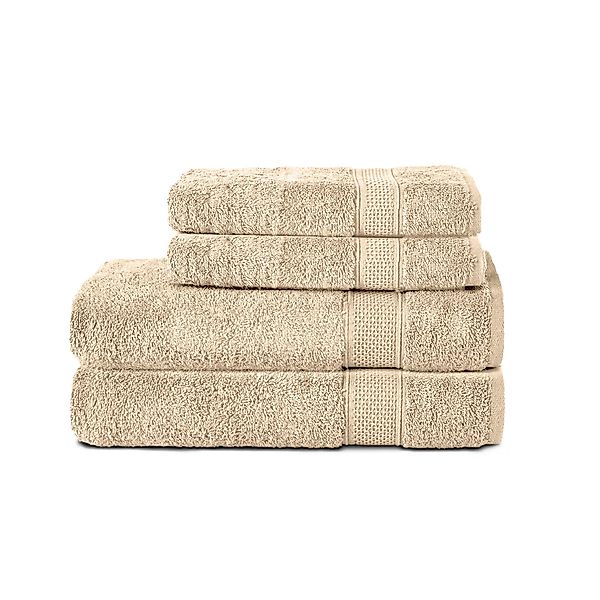Komfortec Handtuch Set aus 100% Baumwolle, 4 Handtücher 50x100 cm und 4 Bad günstig online kaufen