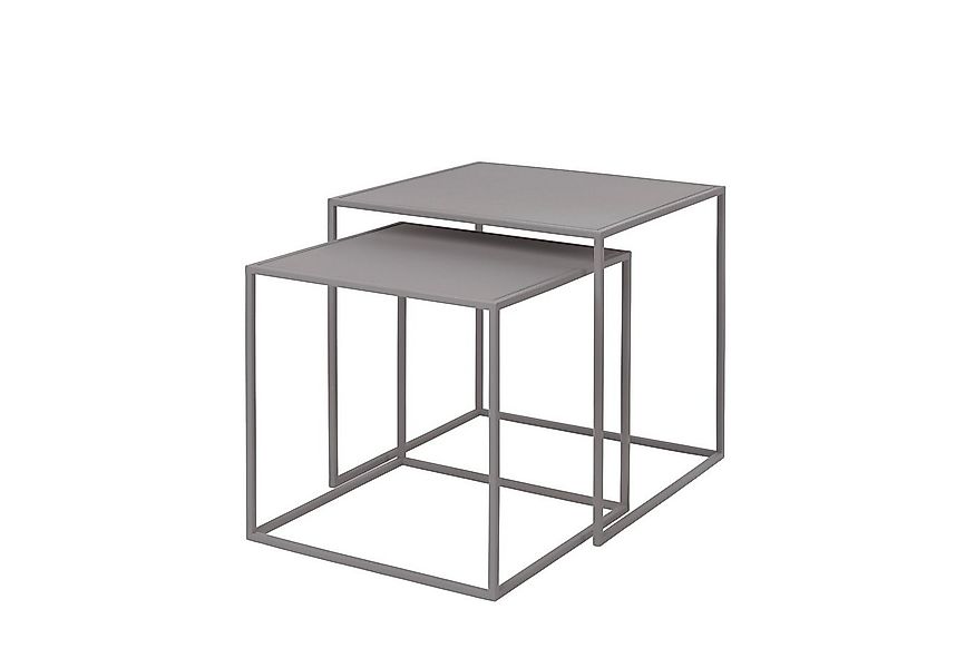 blomus Beistelltisch -FERA- 2er Set quadratische Tische: Minimalistisch, Ro günstig online kaufen