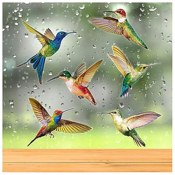 Coonoor Fenstersticker Kolibriglasaufkleber, kollisionssichere Kolibriglasa günstig online kaufen