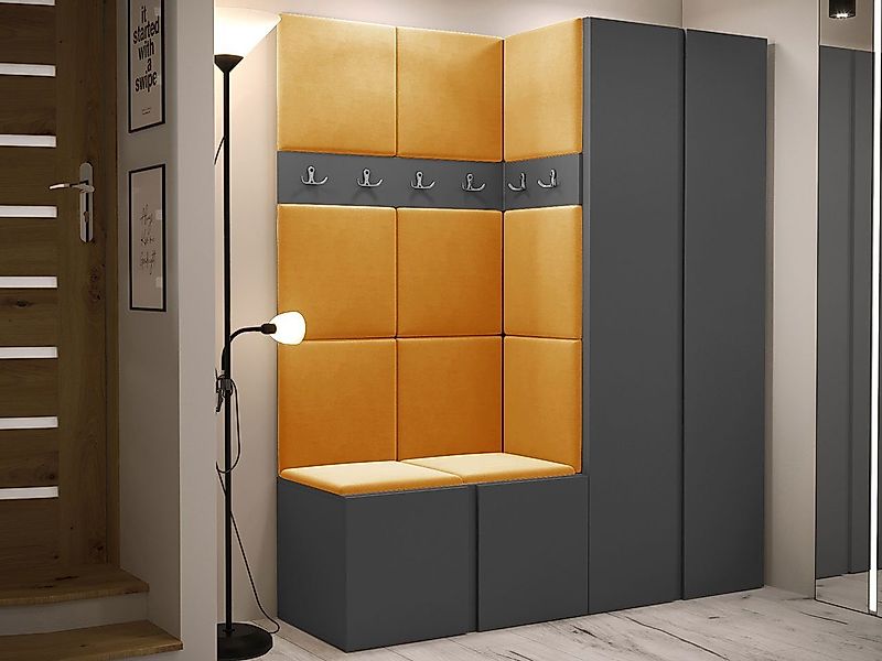 MIRJAN24 Garderoben-Set Orion III, (Komplett-Set, Kleiderschrank, günstig online kaufen
