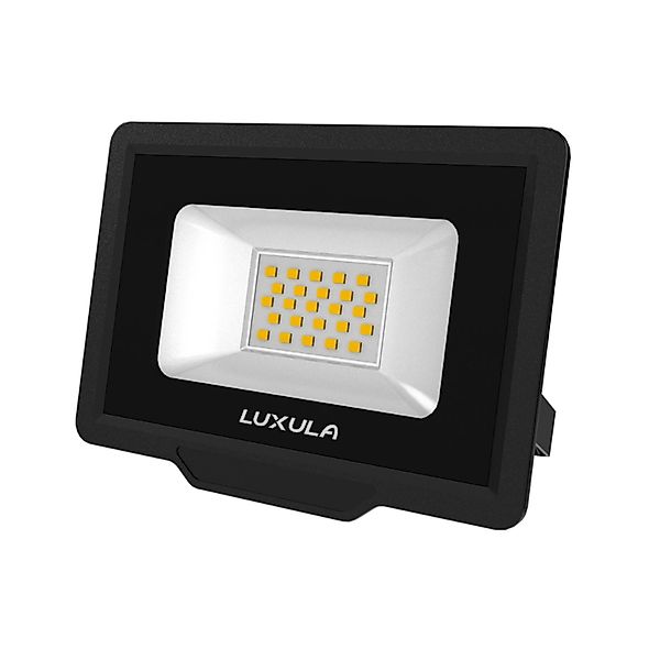 LUXULA LED Fluter 20W Strahler 4000K Neutralweiß 2000lm Außenstrahler Schwa günstig online kaufen