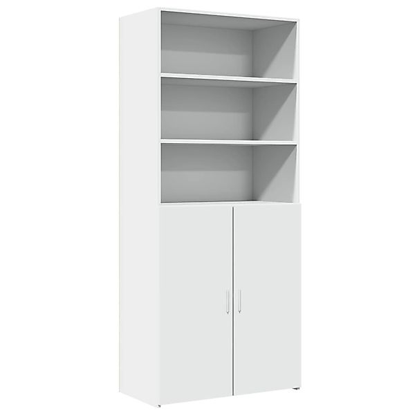 vidaXL Highboard Weiß 80x42,5x185 cm Holzwerkstoff 3281378 günstig online kaufen