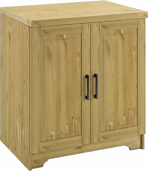 Home affaire Unterschrank "Meliss" aus massiver Kiefer, Breite 80 cm, Soft- günstig online kaufen