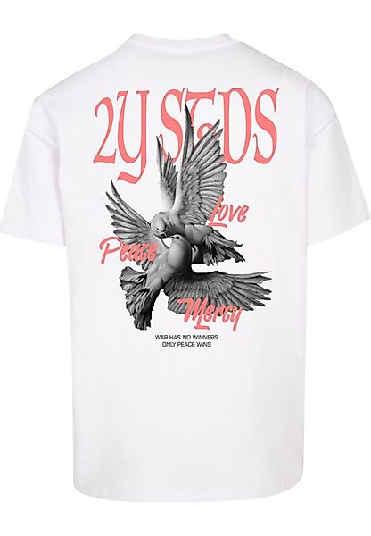 2Y Studios T-Shirt "2Y Studios Herren PEACE LOVE MERCY TEE", (1 tlg.) günstig online kaufen