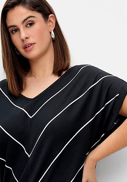 Sheego T-Shirt Streifenshirt günstig online kaufen