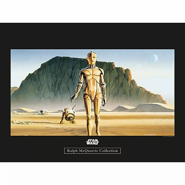 Komar Poster Star Wars Classic RMQ Droids Star Wars - Intro B/L: ca. 40x30 günstig online kaufen