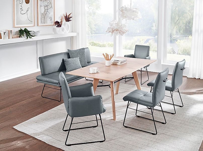 K+W Komfort & Wohnen Essgruppe "Giacomo IV", (6 tlg.), Polsterbank in 2 Grö günstig online kaufen