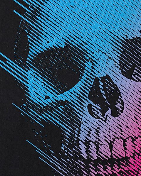 style3 T-Shirt Neon Skull totenkopf schädel günstig online kaufen